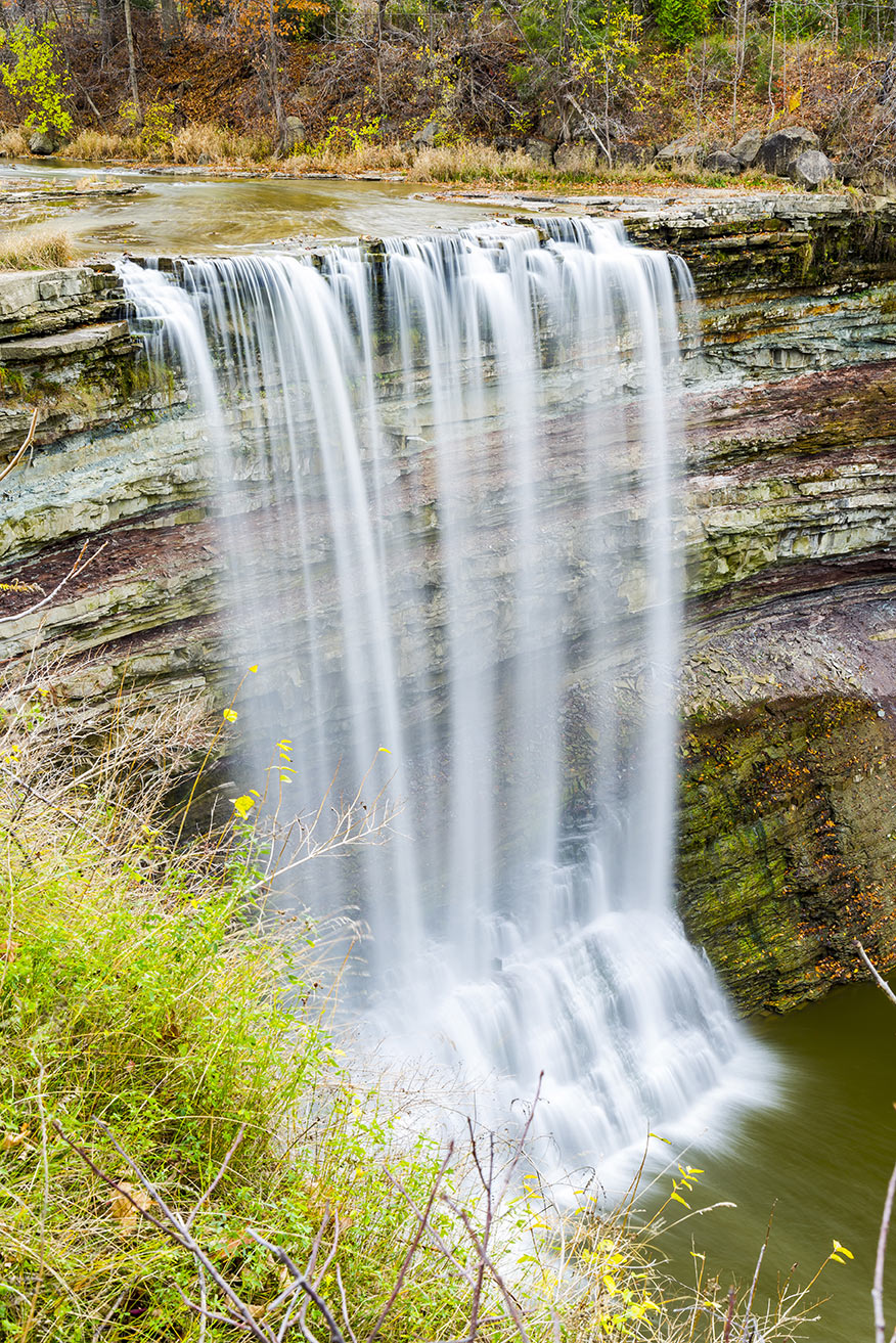 falls in autumn