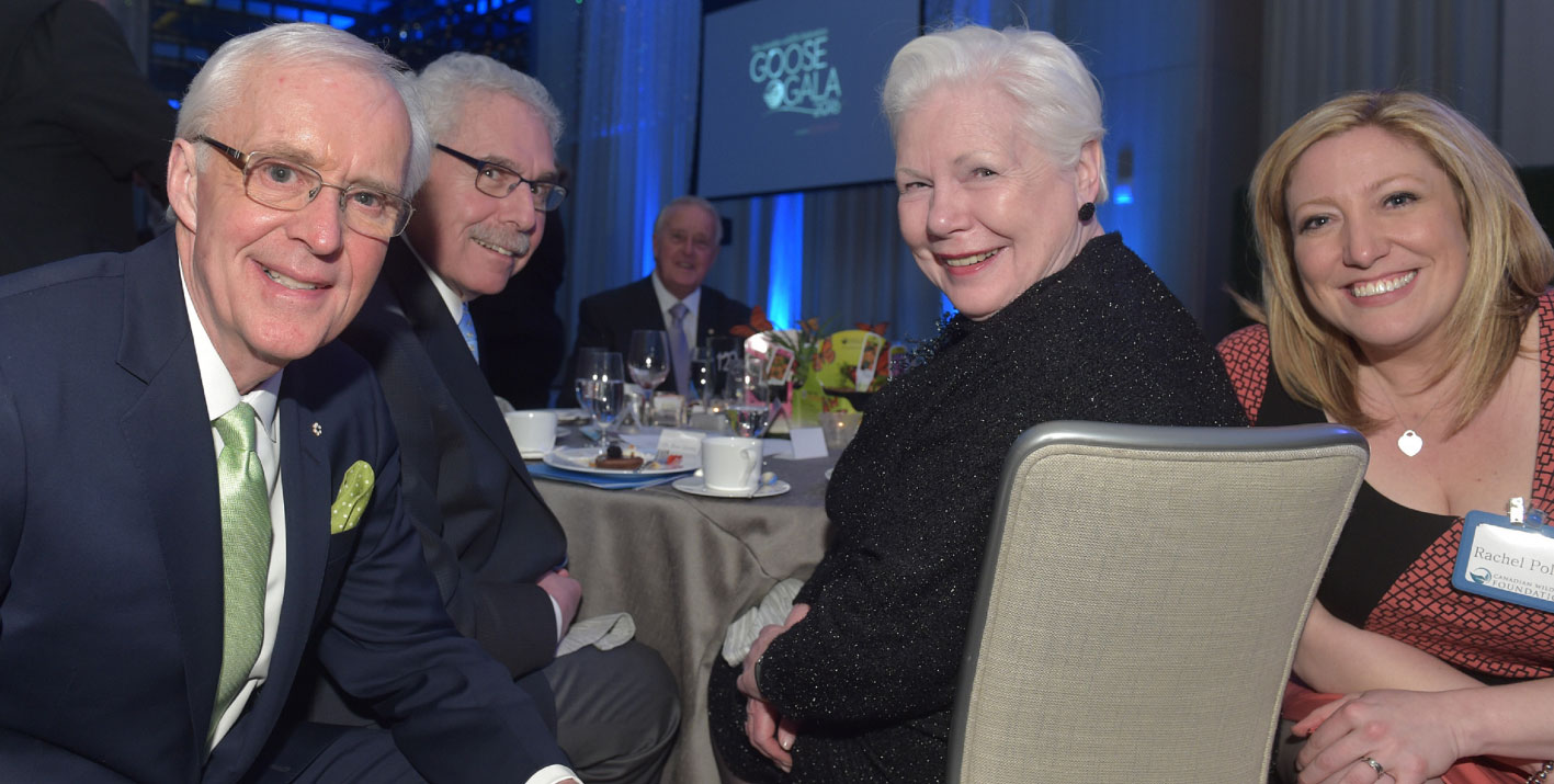 Brian Williams, Dr. Bernie Gosevitz, The Honourable Lieutenant Governor of Ontario Elizabeth Dowdeswell, and Rachel Polite