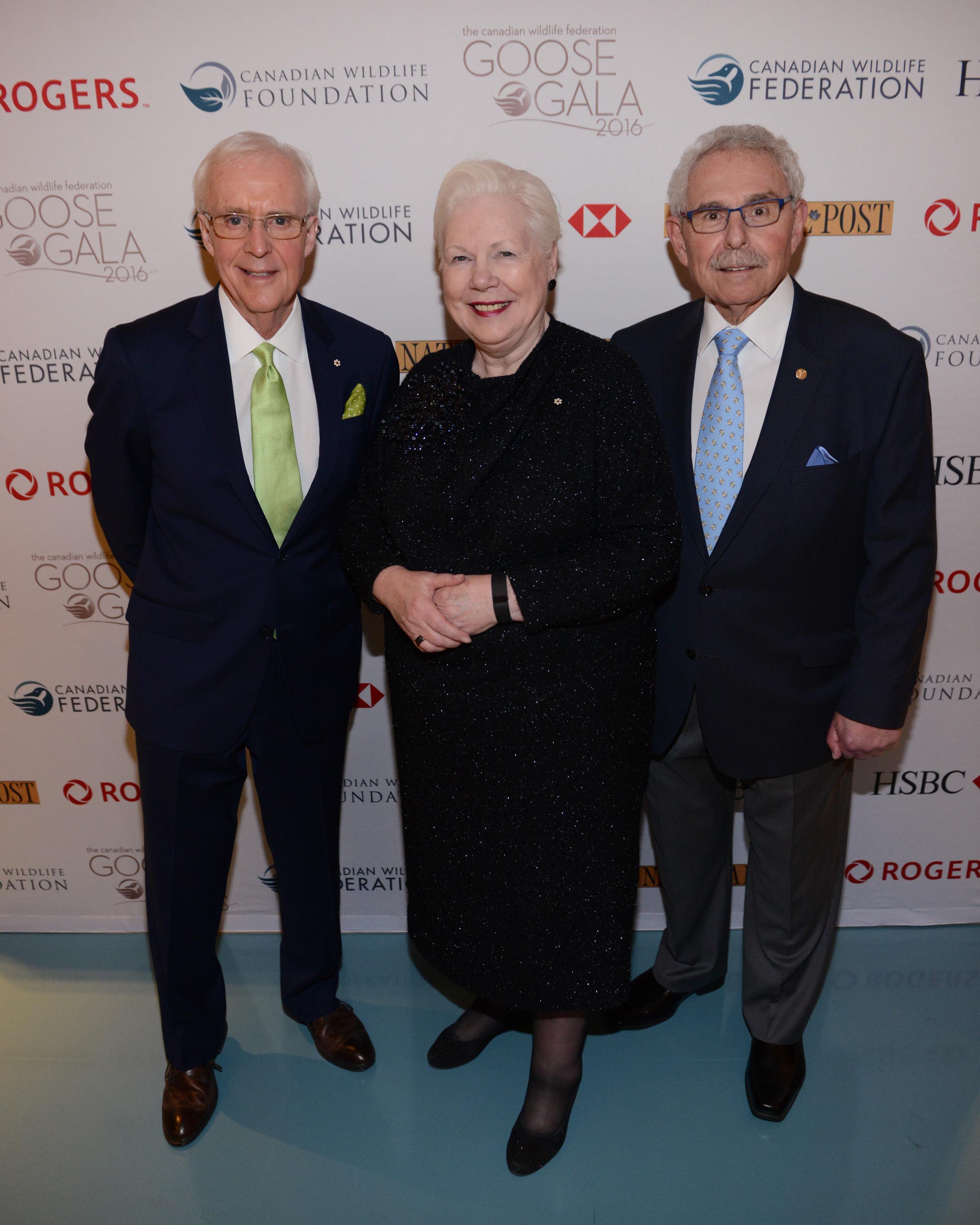 Brian Williams, Hon. Lieutenant Governor of Ontario Elizabeth Dowdeswell, Dr. Bernie Gosevitz
