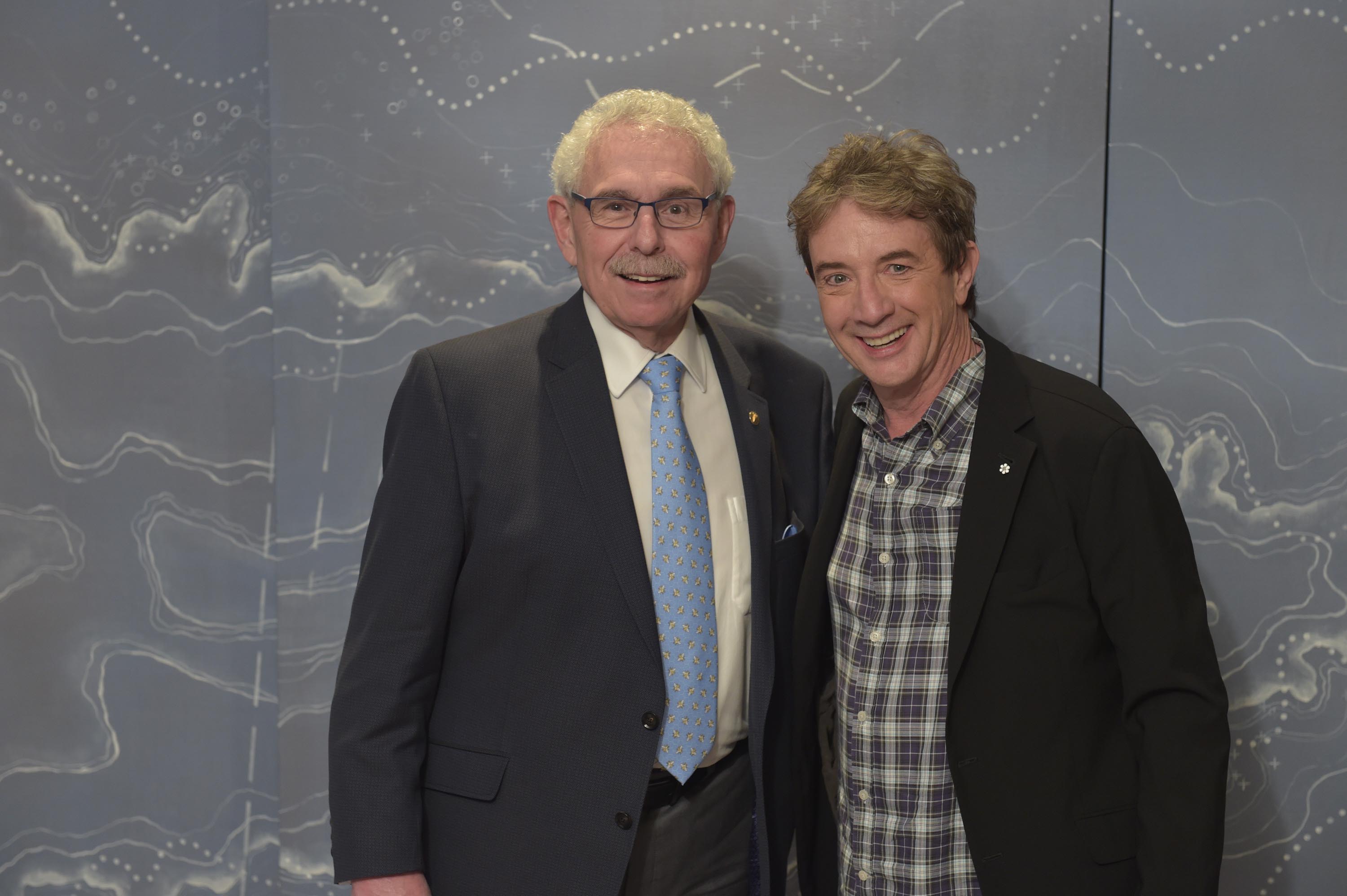 Dr. Bernie Gosevitz and Martin Short