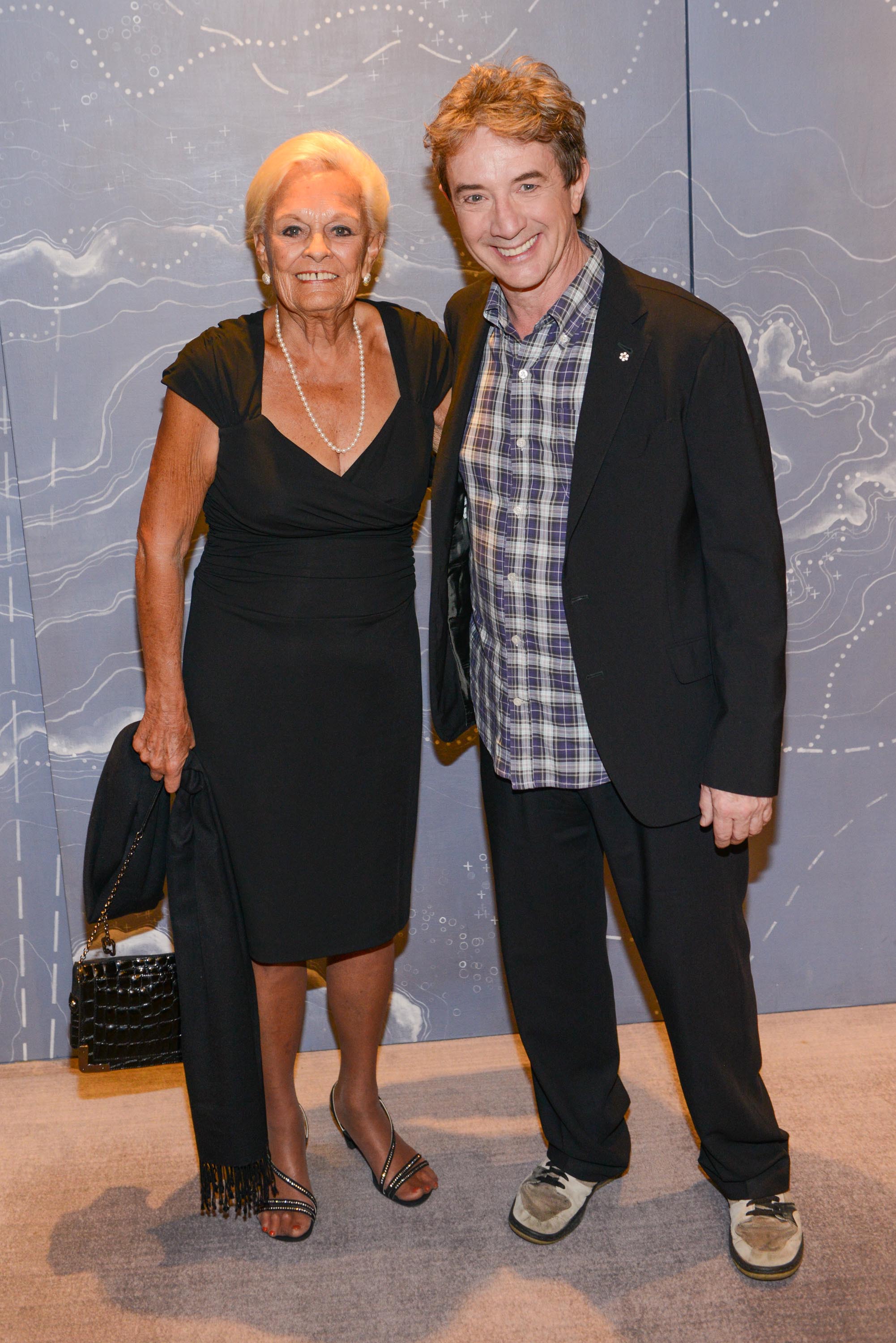 Mrs. Loretta Rogers and Martin Short