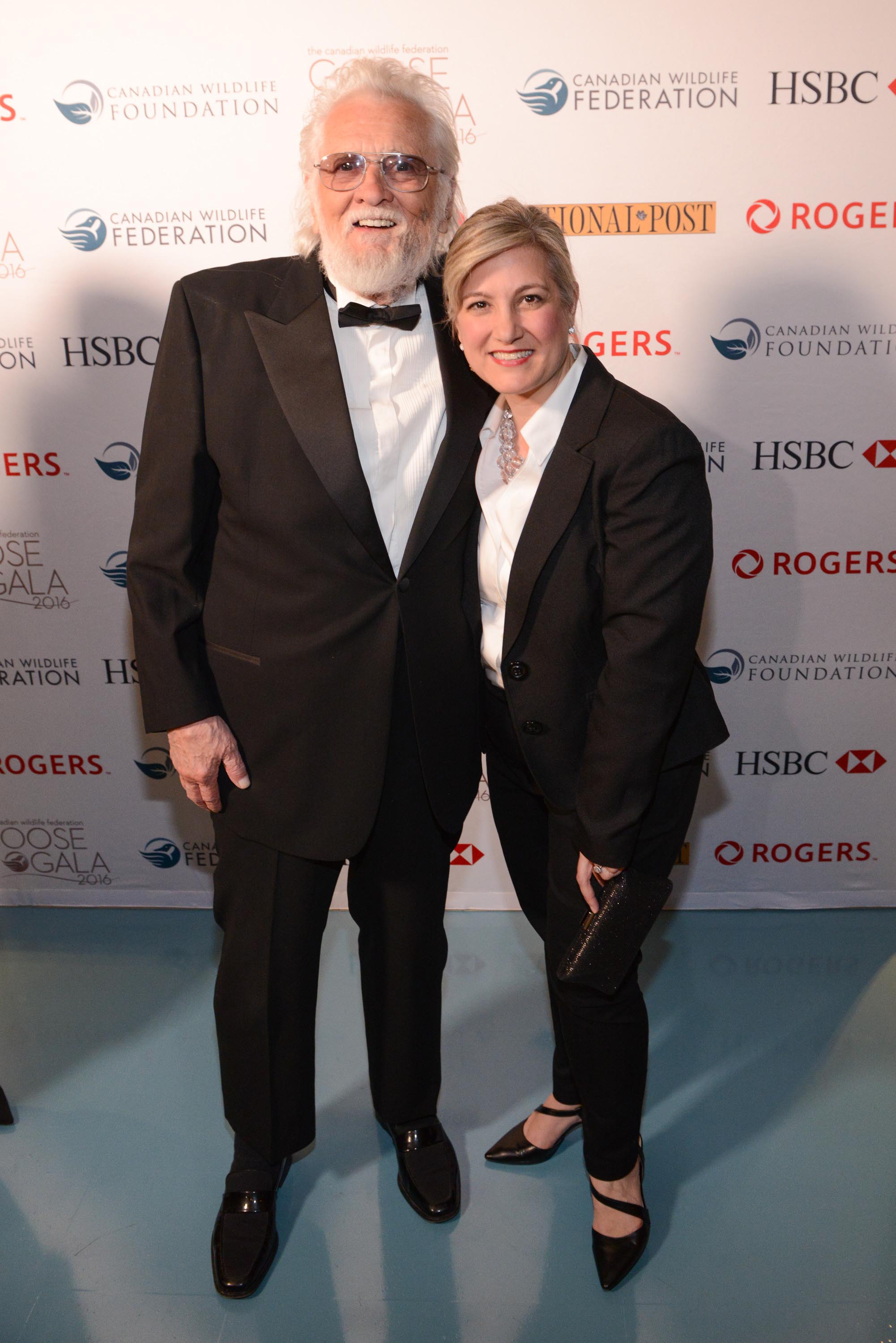 Ronnie Hawkins and Louise Hanlon