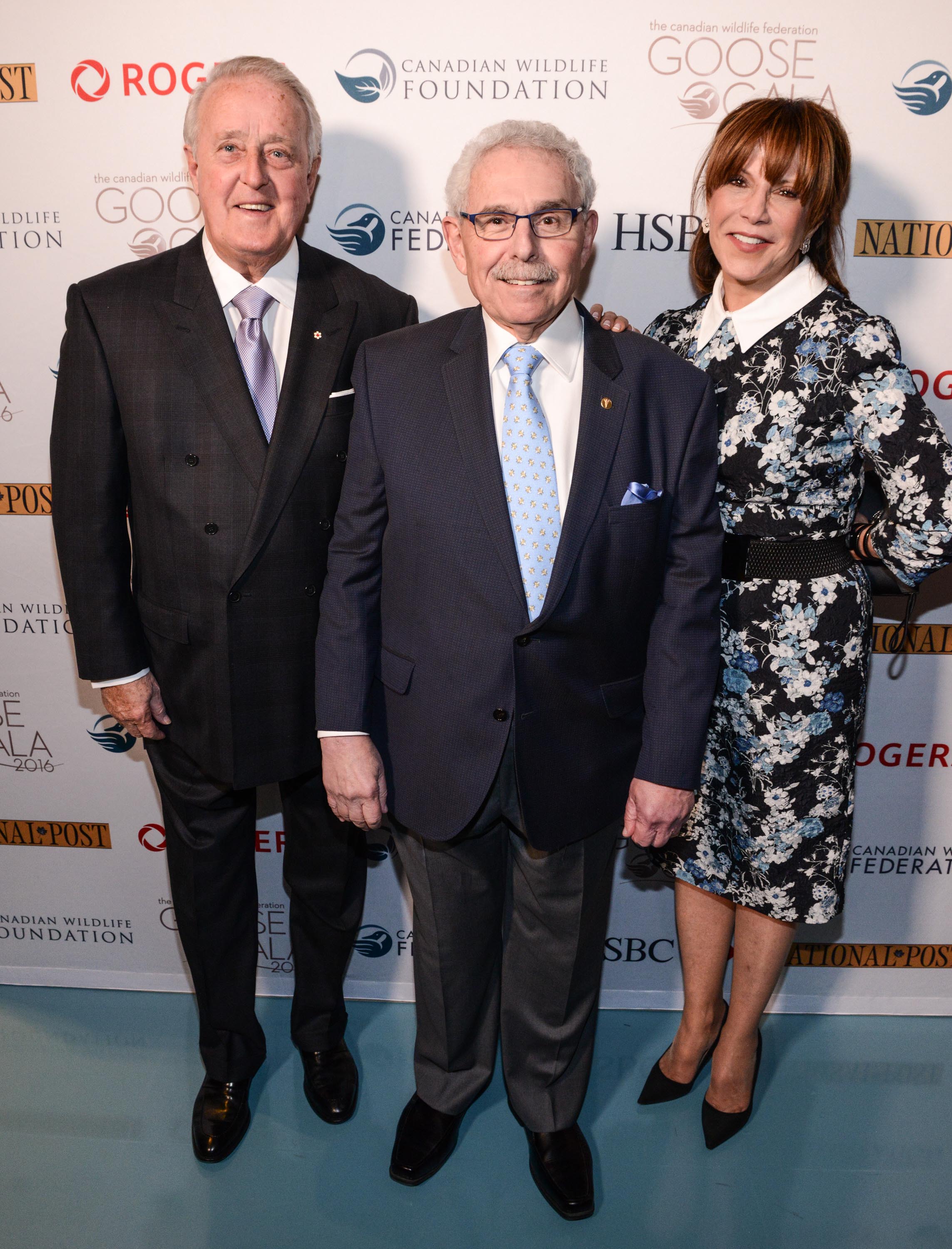 The Right Honourable Brian Mulroney, Dr. Bernie Gosevitz, Mila Mulroney