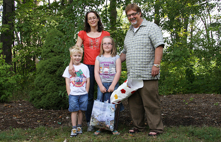 Wade with CWF supporters