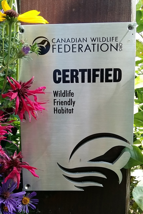 CWF Certified Garden Sign