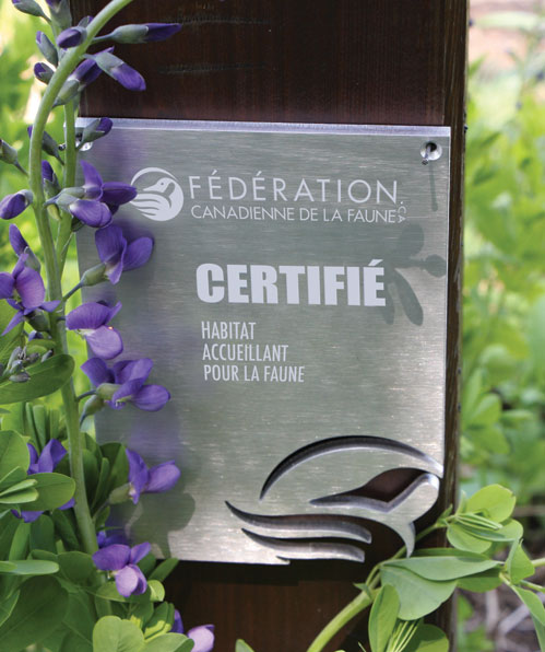 Certified Garden Sign