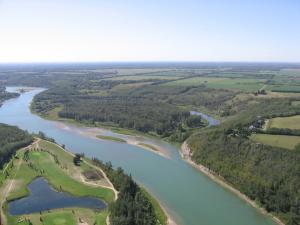 The North Saskatchewan River