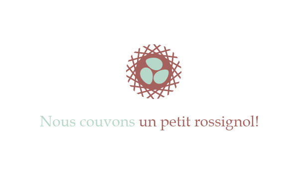 We're eggspecting card