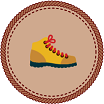 hiking boots icon