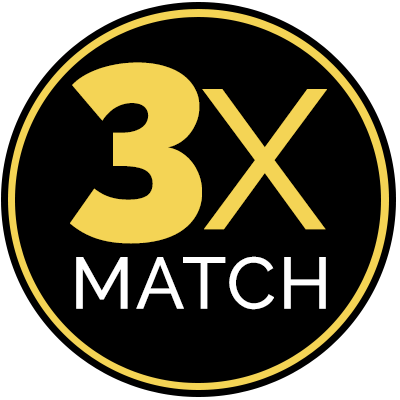 3x match