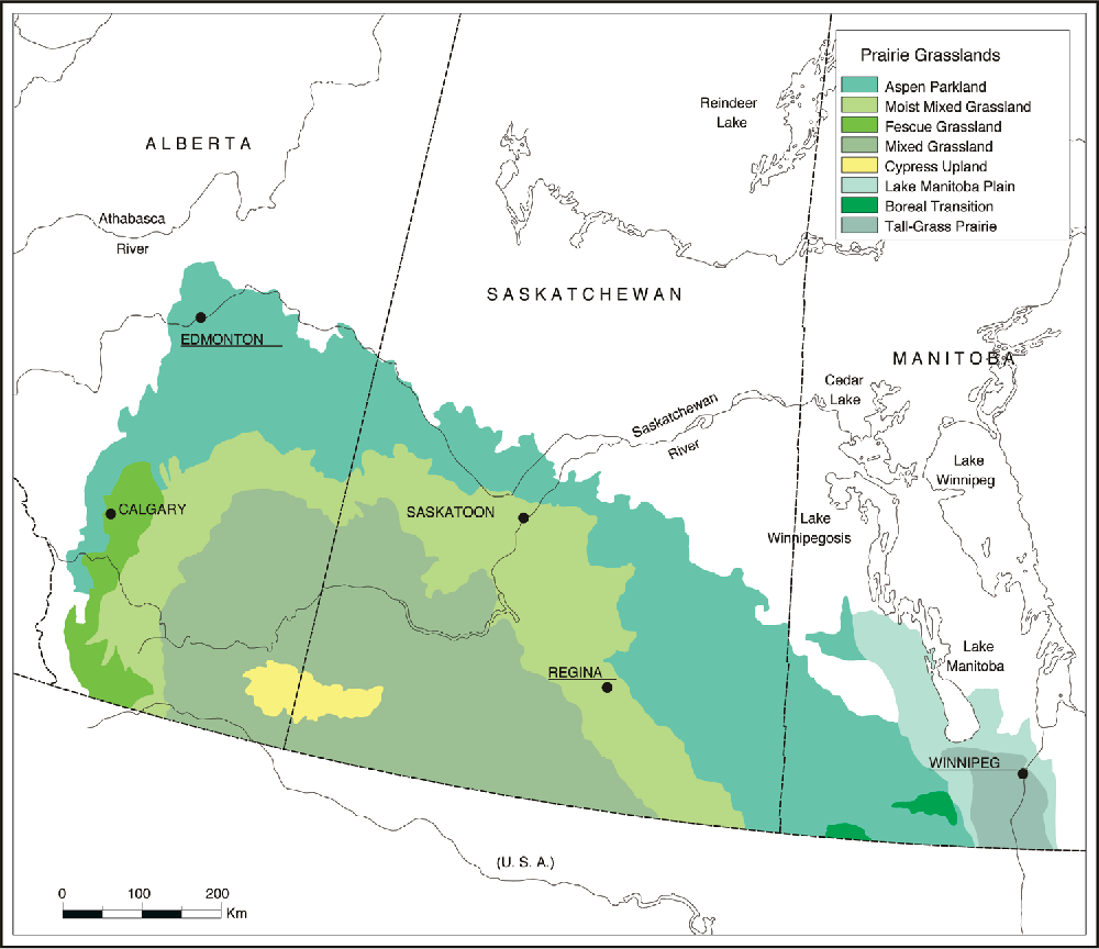 The Canadian Prairie ecozone