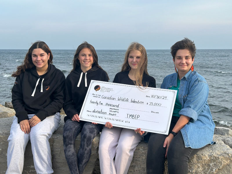 five high school students from Oakville