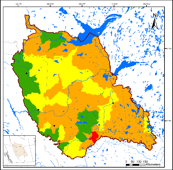 Songbird habitat in 2010