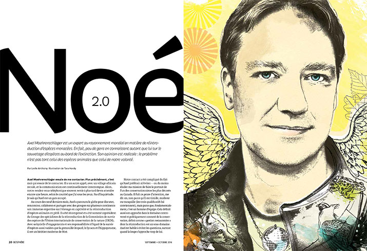 Biosphere Sept Oct 2014 Feature Ark Angel