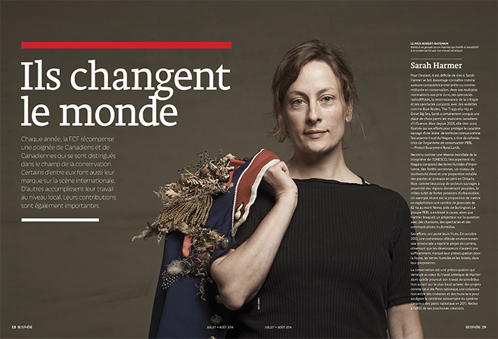 Biosphere July August 2014 Feature Leading the Charge