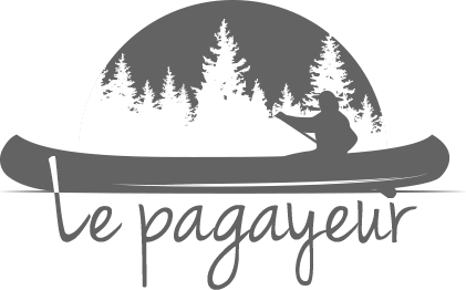 Person paddling a canoe icon