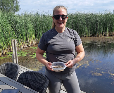 ccc participant doing research