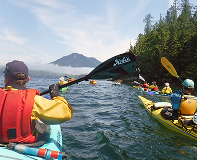 group 3 kayaking