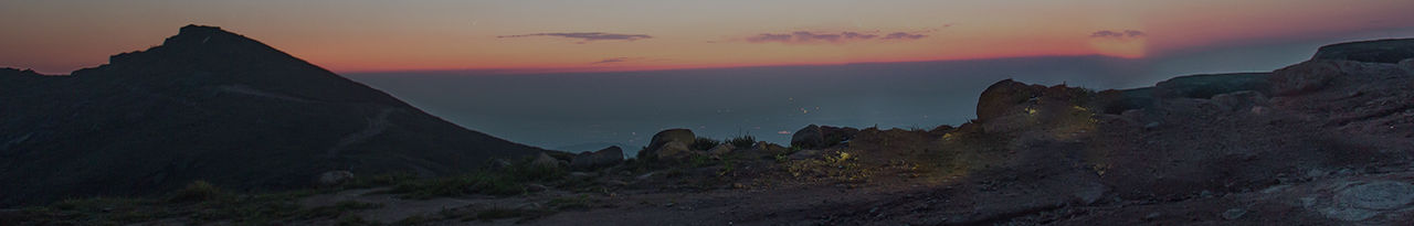 pink sky