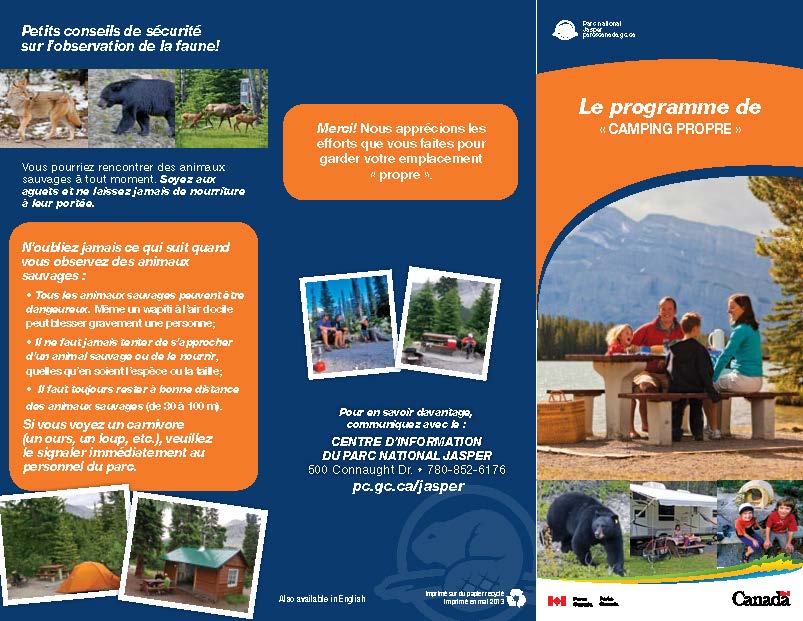 French Learn to Camp Guide