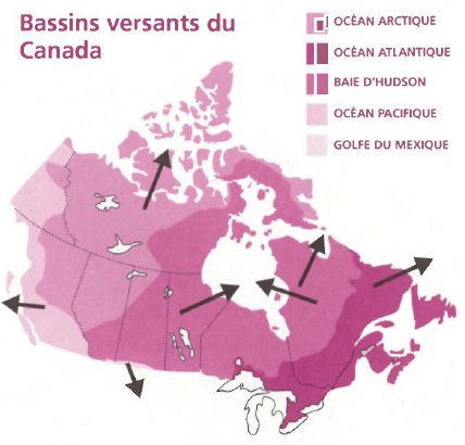 Bassins versants du Canada